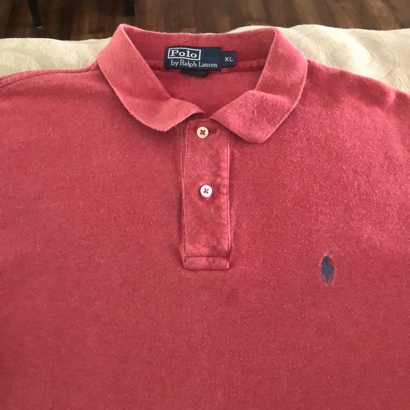 mens red ralph lauren polo shirt